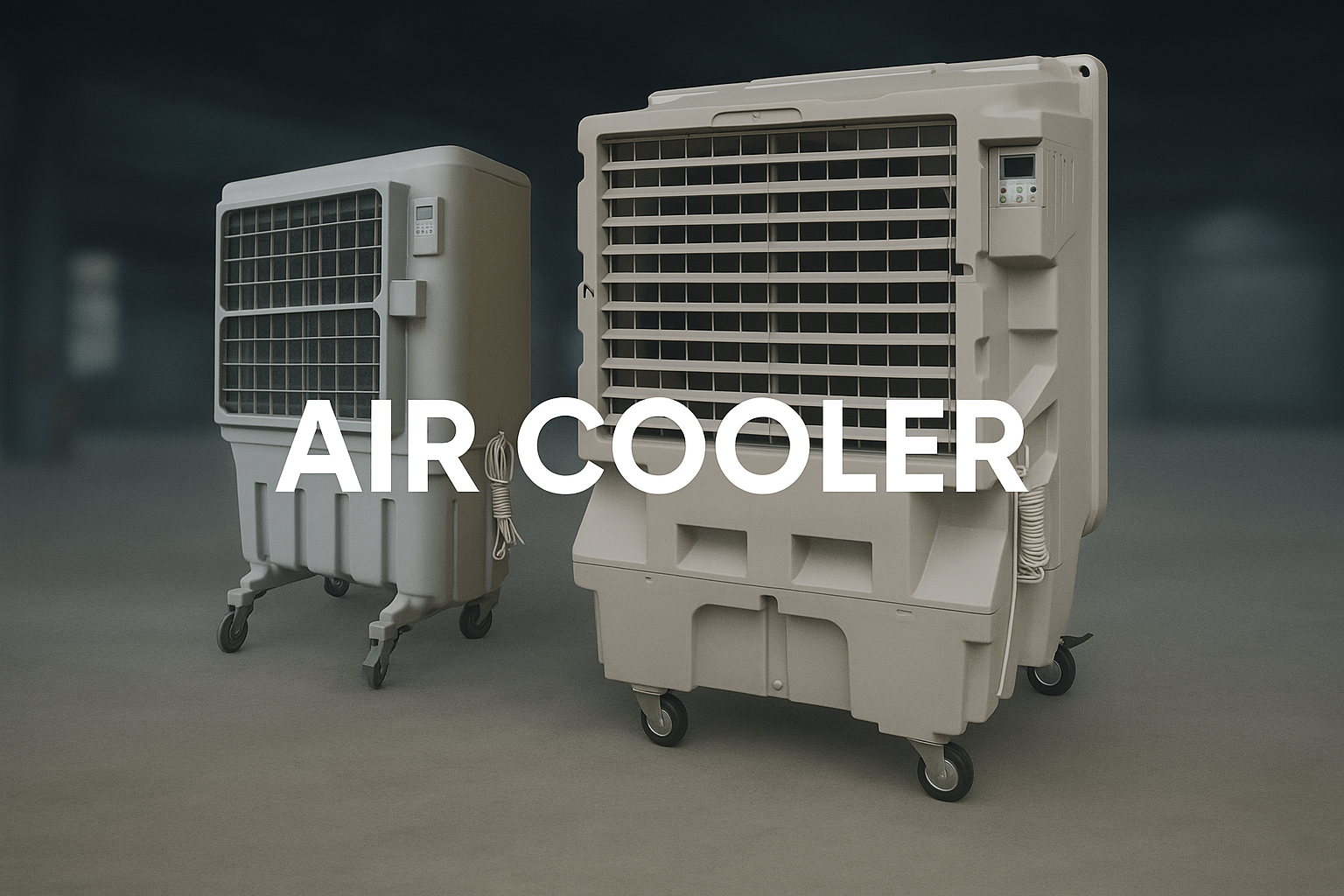Air cooler banner